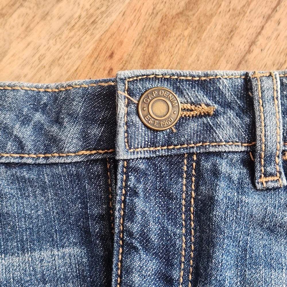 Gap Kids Girls Denim Distressed Skirt